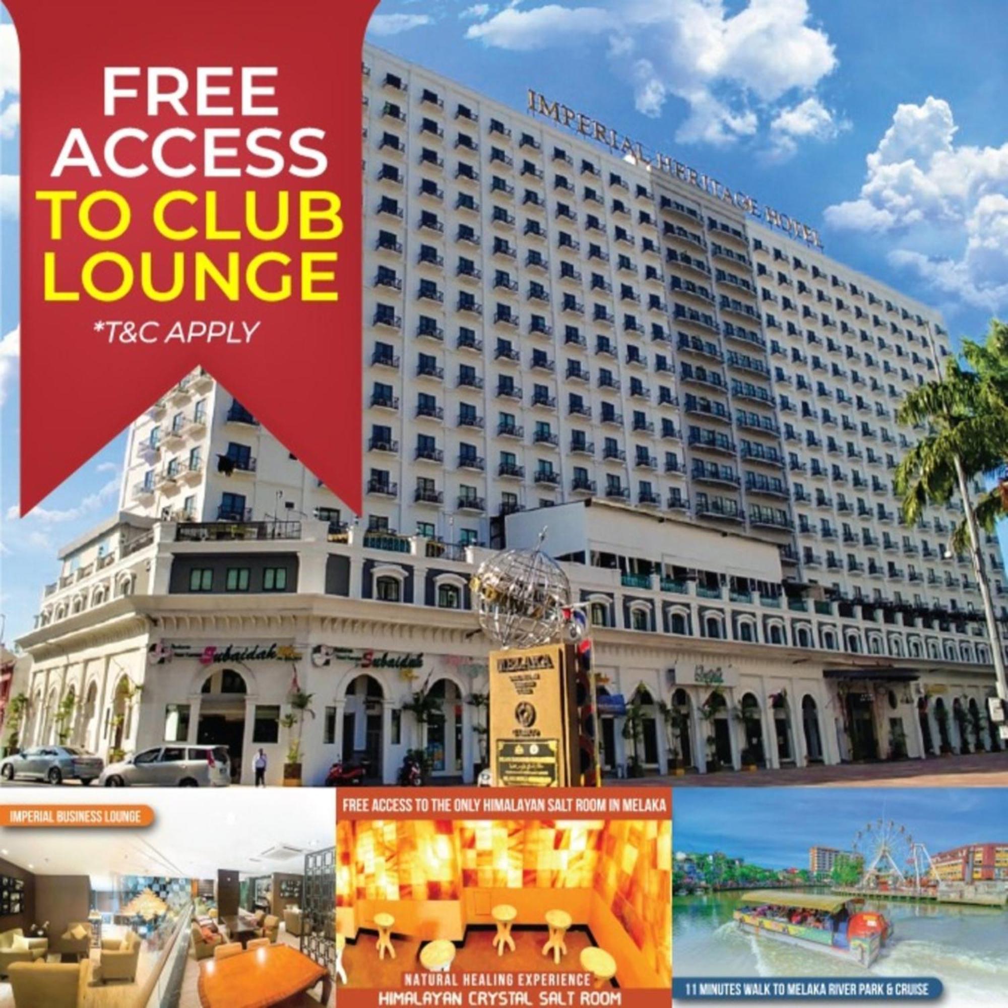 Imperial Heritage Hotel Melaka I City Centre I Free Club Lounge Access I Free Wifi I Free Parking Exterior foto